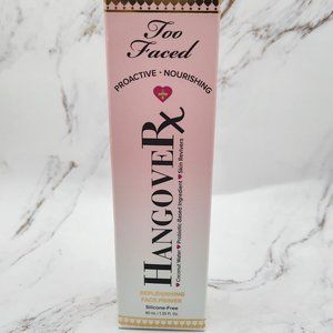 TOO FACED Hangover Rx Replenishing Face Primer 40mL 1.35oz FULL SIZE NEW IN BOX